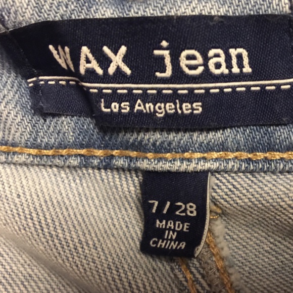 Wax jeans Los Angeles women’s distressed jeans 7 - Picture 7 of 8